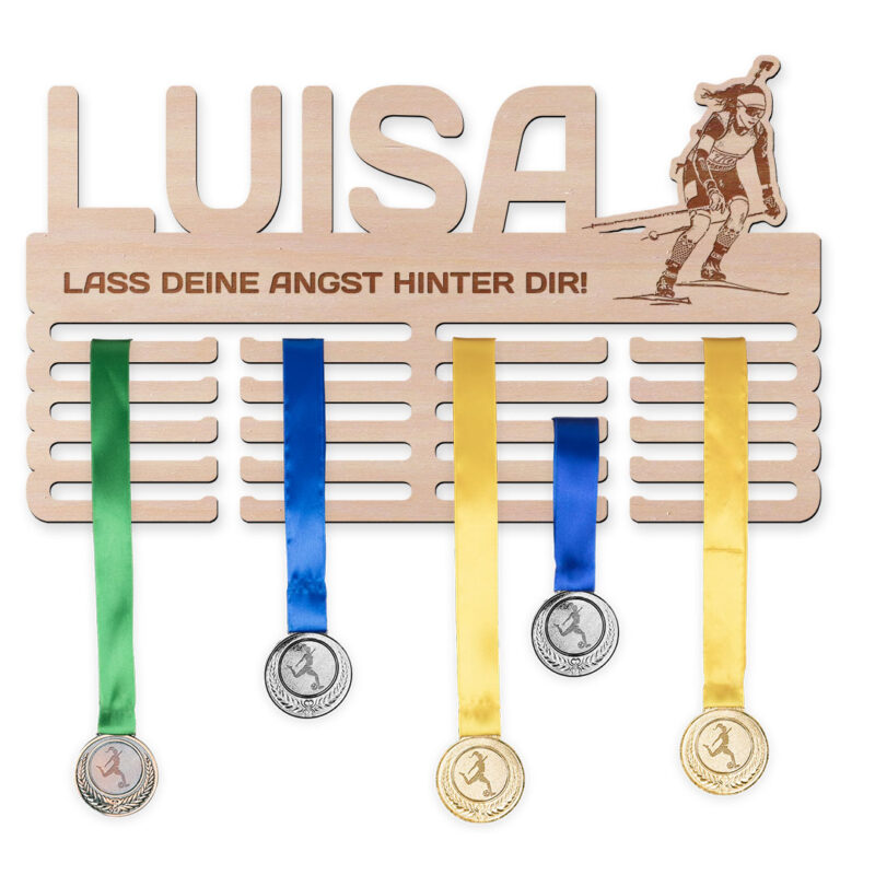 Medaillenhalter - Biathlon, Frau