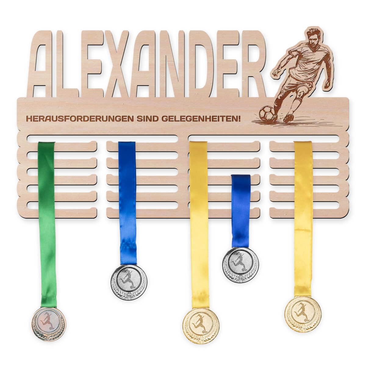 Médaille Football - Coupe Inter-Finances 1963 - Fraisse - Bronze - XXème