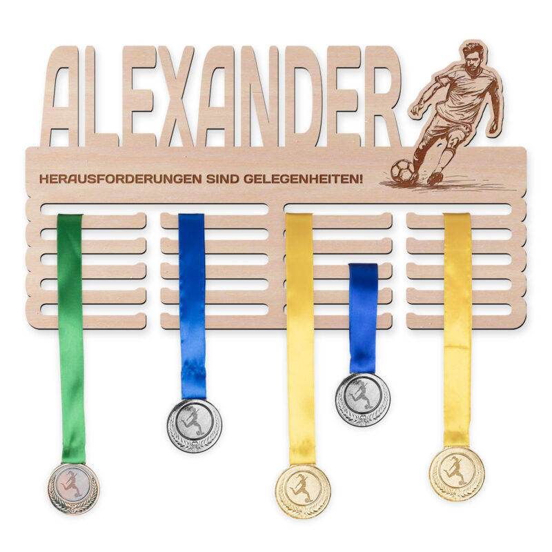 Medaillenhalter - Fußball, Mann