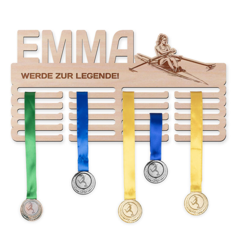 Medaillenhalter - Rudern, Frau
