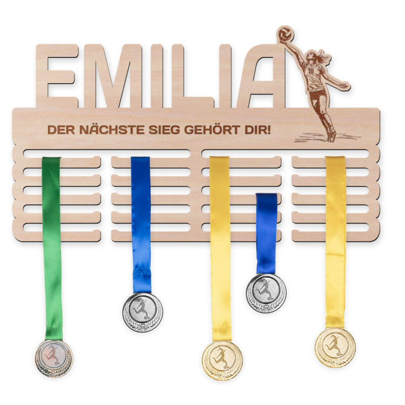 Medaillenhalter - Volleyball, Frau