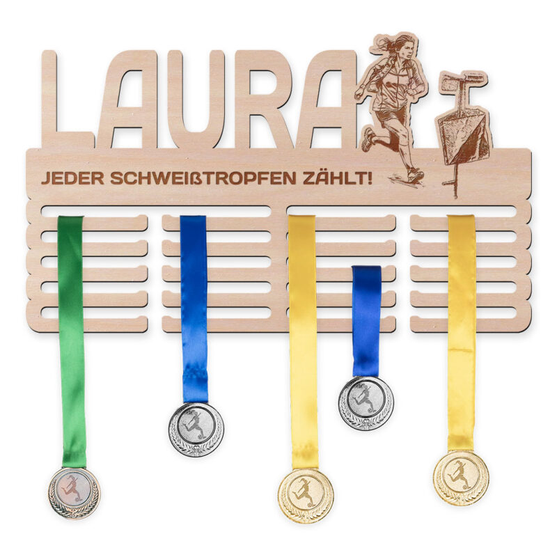 Medaillenhalter - Orientierungslauf, Frau