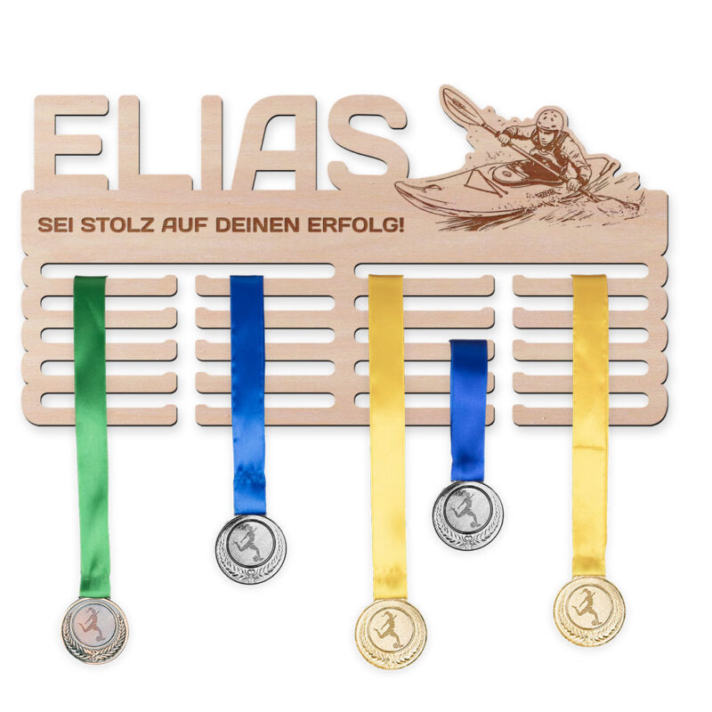 Medaillenhalter - Wasserslalom, Mann