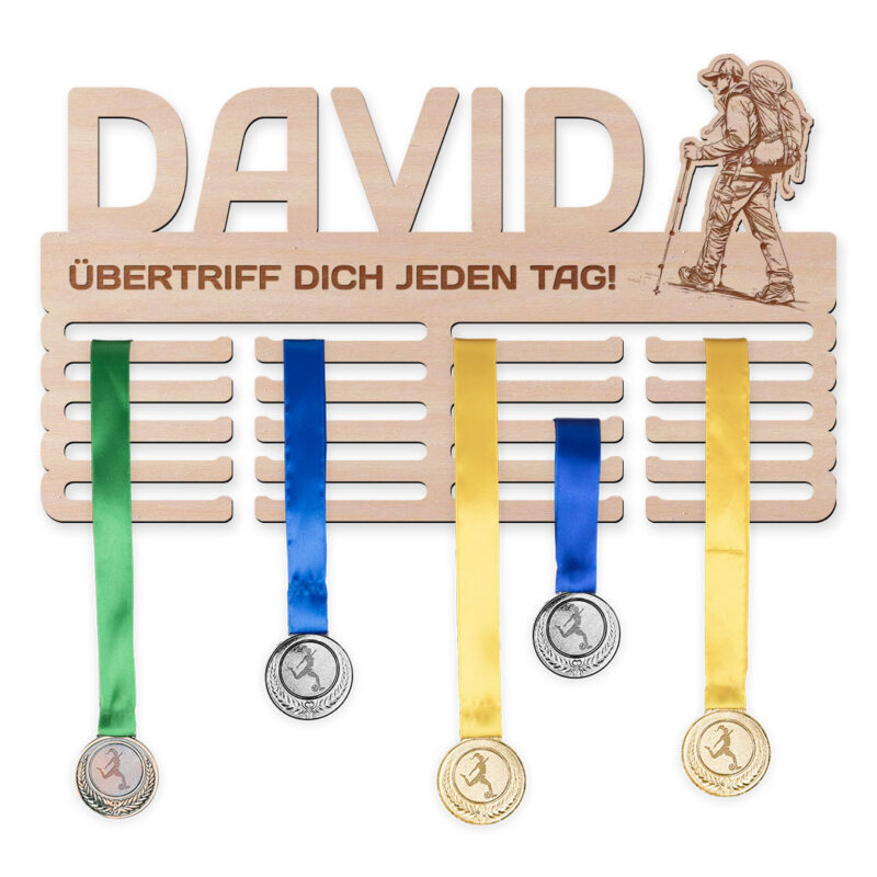 Medaillenhalter - Trekking, Mann