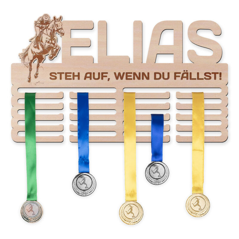 Medaillenhalter - Springreiten, Mann